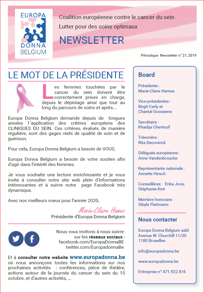 Newsletter 2019